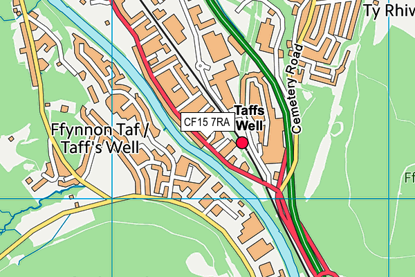 Map of WALNUT TREE JUNCTION LIMITED at district scale