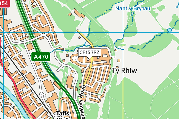 Map of CARDIFF IT CONSULTANCY LTD at district scale