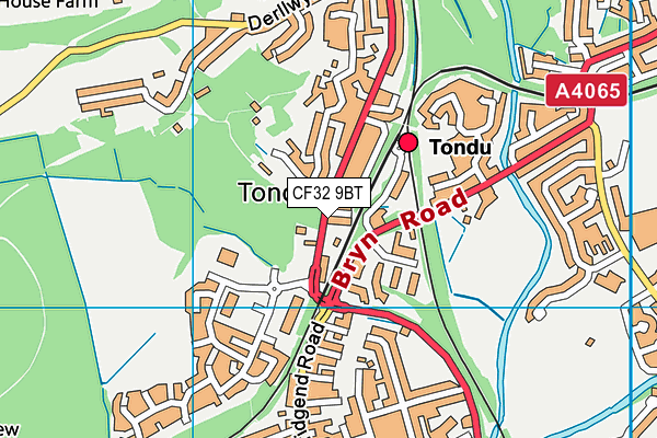 Map of TONDU CAR WASH LTD at district scale