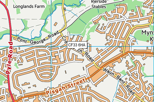 Map of THE VILLAGE PROPERTY GROUP LTD at district scale