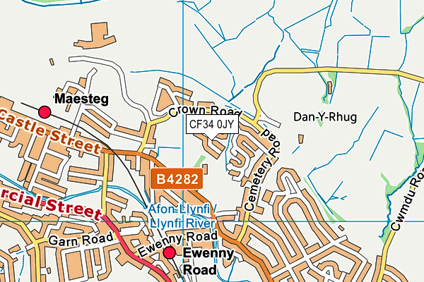 Map of R J MURRAY CONSTRUCTION SERVICES LTD at district scale