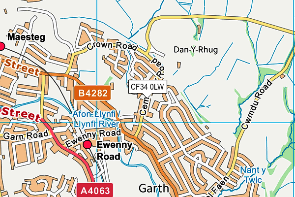 Map of REVIVAL BODYWORKS LTD at district scale