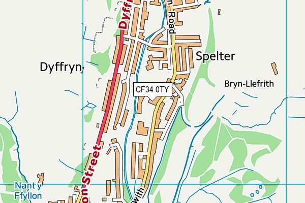 Map of TALGARTH BAKERY LIMITED at district scale