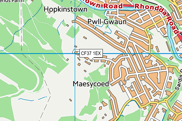 Map of RYAN THOMAS PLUMBING & HEATING LIMITED at district scale