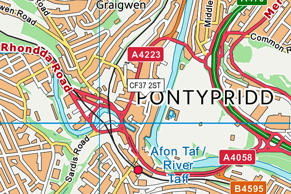 Map of A&S (PONTY) LIMITED at district scale