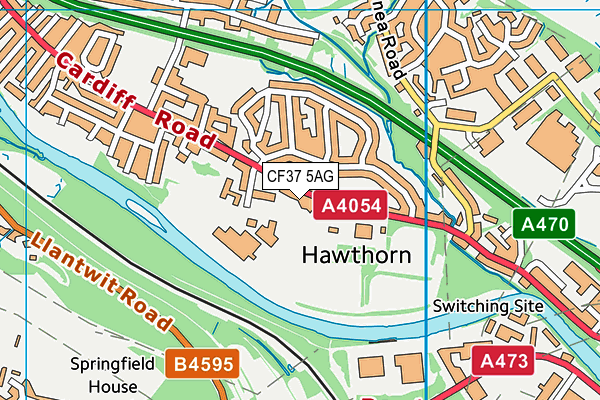 Map of HAWTHORN INN LIMITED at district scale