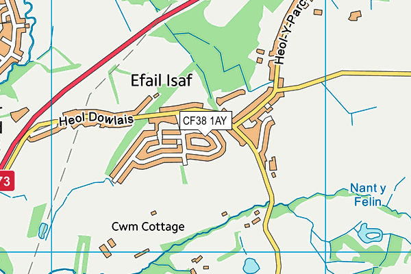 Map of ICF DEVELOPMENTS WALES LTD at district scale