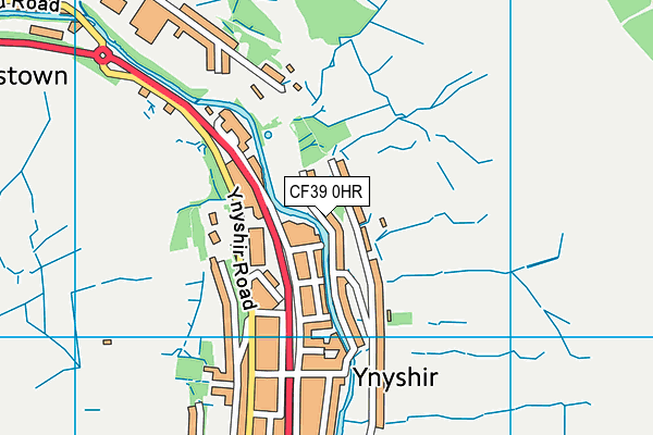 Map of CHRIS COURIER LTD at district scale
