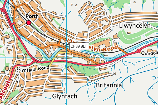 Map of WY TRANSPORT LTD at district scale