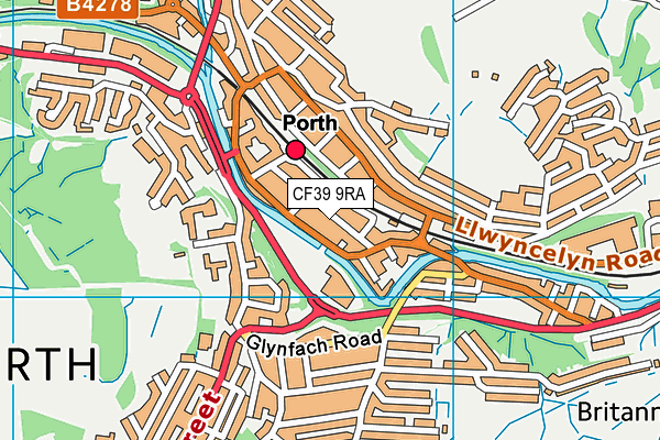 Map of RHONDDA SPICE LTD at district scale