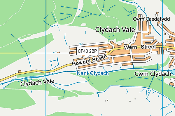 Map of CWM CARIAD ENTERPRISES LTD at district scale