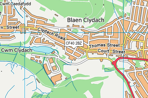 Map of COLLEEN ALLEN LTD at district scale