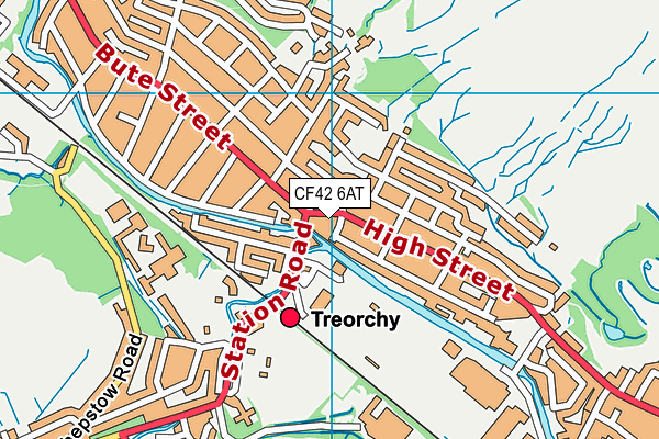 Map of THE STAG RHONDDA LTD at district scale