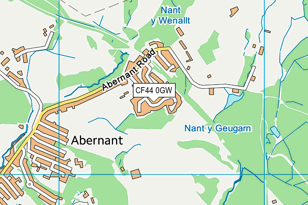Map of S ENERGY (ABERDARE) LIMITED at district scale