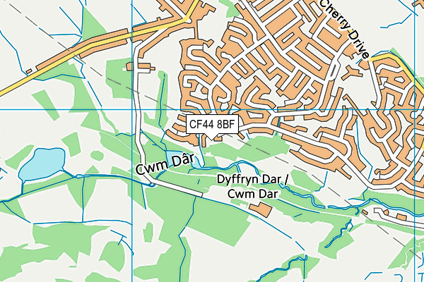 Map of CASTLE CARE SUPPORTED LIVING LTD at district scale