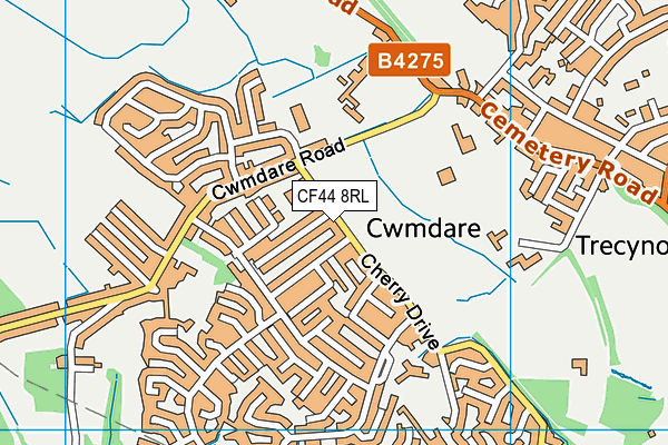 Map of S CARTWRIGHT CONSTRUCTION LTD at district scale