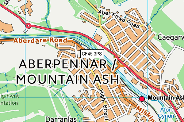 Map of ABERPENNAR CONSULTING LIMITED at district scale