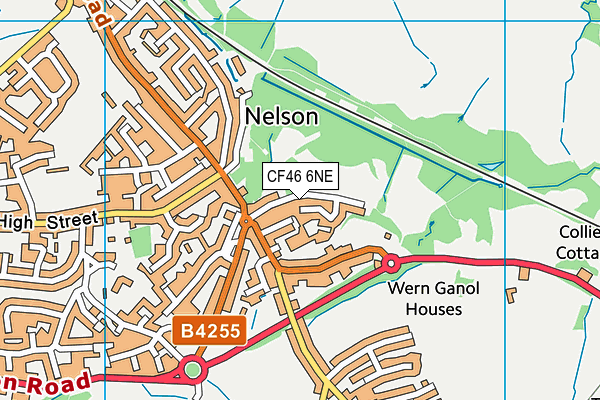 Map of NELSON NEWSAGENTS LIMITED at district scale
