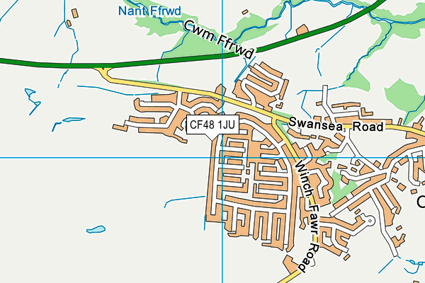 Map of FASTGLASS (WALES) LIMITED at district scale