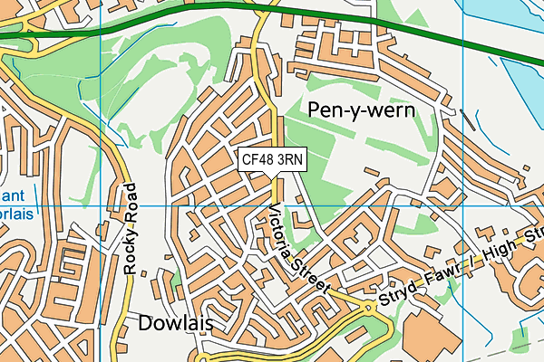 Map of DOWLAIS PHARMACY LIMITED at district scale