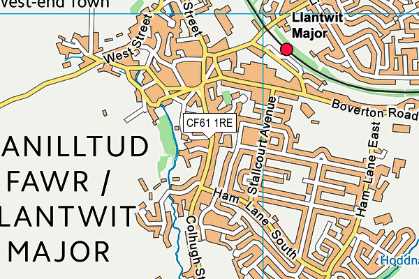 Map of HOWELL INSURANCE SERVICES LIMITED at district scale