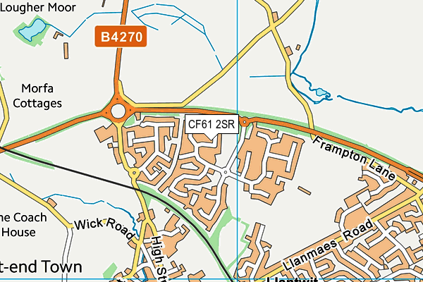 Map of HOTWELLS SPA LTD at district scale