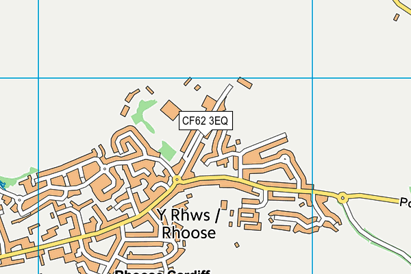 Map of RHOOSE ELECTRICAL SERVICES LTD at district scale