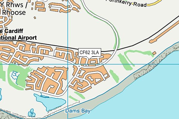 Map of SPOTTED DOG PROPERTIES LTD at district scale