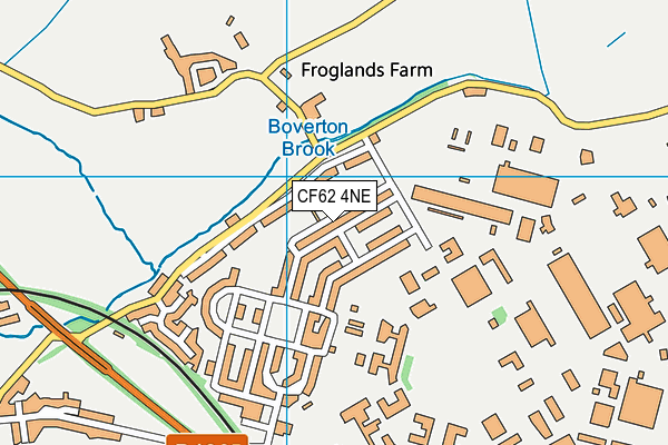 Map of BLAINES FLAMES LOGBURNERS LTD at district scale