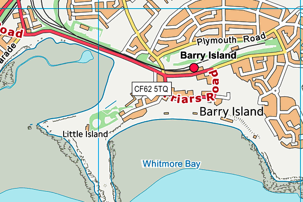Map of BARRY ISLAND LEISURE LTD at district scale