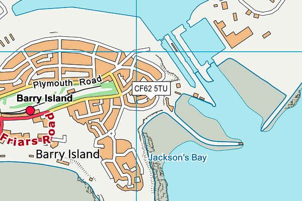 Map of CROW'S NEST BARRY ISLAND LTD at district scale