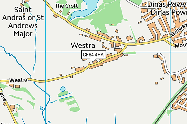 Map of LITTLE GREEN WESTRA LIMITED at district scale