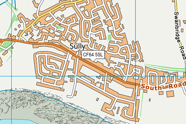 Map of SULLY MARINE CENTRE LIMITED at district scale