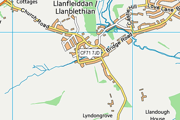 Map of WYLDE WELLBEING LTD at district scale