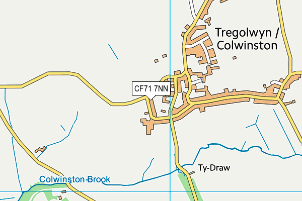 CF71 7NN map - OS VectorMap District (Ordnance Survey)