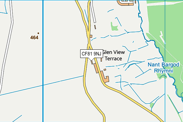 CF81 9NJ map - OS VectorMap District (Ordnance Survey)