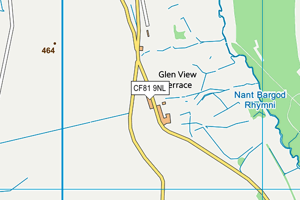 CF81 9NL map - OS VectorMap District (Ordnance Survey)