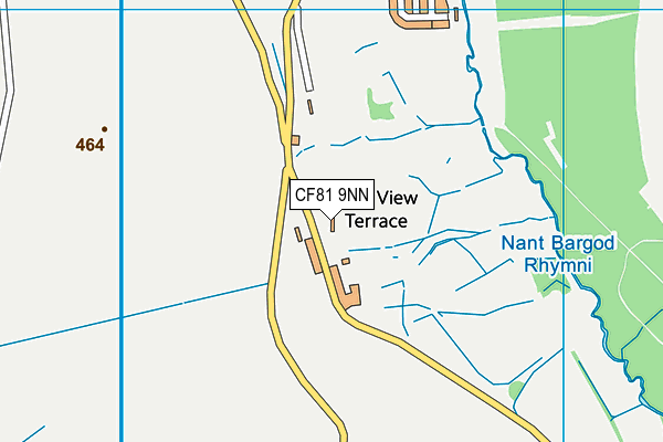 CF81 9NN map - OS VectorMap District (Ordnance Survey)