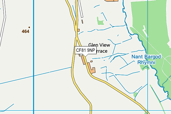 CF81 9NP map - OS VectorMap District (Ordnance Survey)