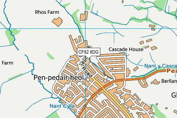 Map of HAIR.COM (WALES) LIMITED at district scale