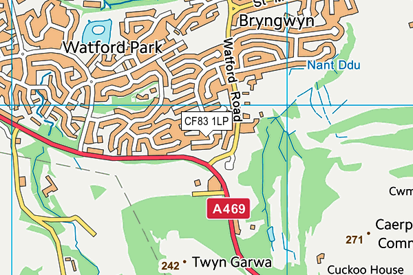 Map of JUST COVERS SOUTH WALES LIMITED at district scale