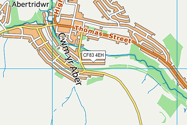 CF83 4EH map - OS VectorMap District (Ordnance Survey)