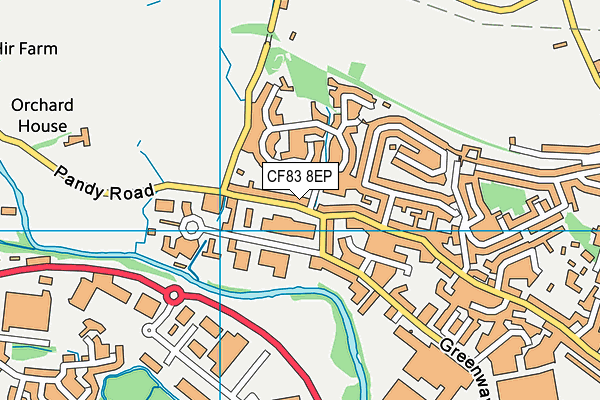 Map of JB ELECTRICAL (WALES) LTD at district scale
