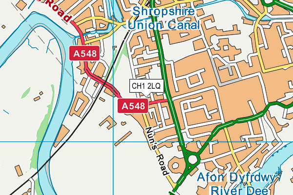 CH1 2LQ map - OS VectorMap District (Ordnance Survey)