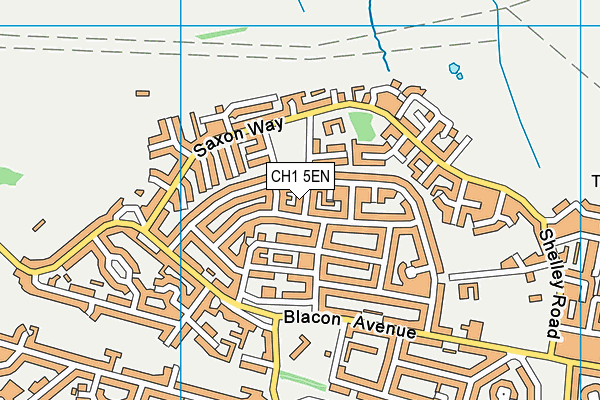 CH1 5EN map - OS VectorMap District (Ordnance Survey)