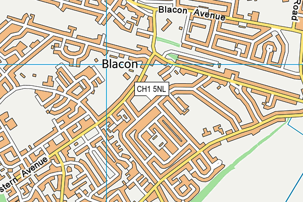 CH1 5NL map - OS VectorMap District (Ordnance Survey)