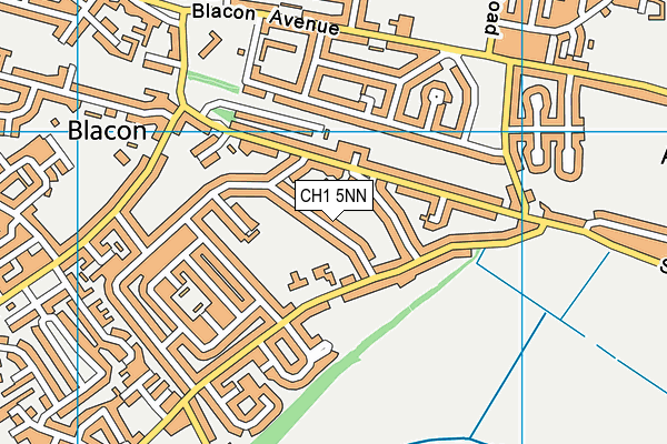 CH1 5NN map - OS VectorMap District (Ordnance Survey)