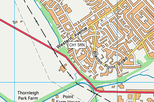 CH1 5RN map - OS VectorMap District (Ordnance Survey)