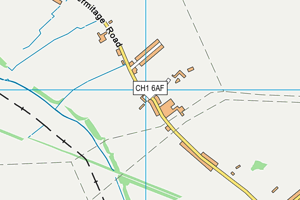 CH1 6AF map - OS VectorMap District (Ordnance Survey)