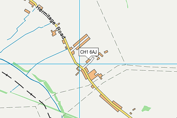 CH1 6AJ map - OS VectorMap District (Ordnance Survey)
